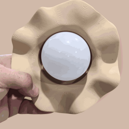 Wireless Wall Sconce – Modern ripples Light