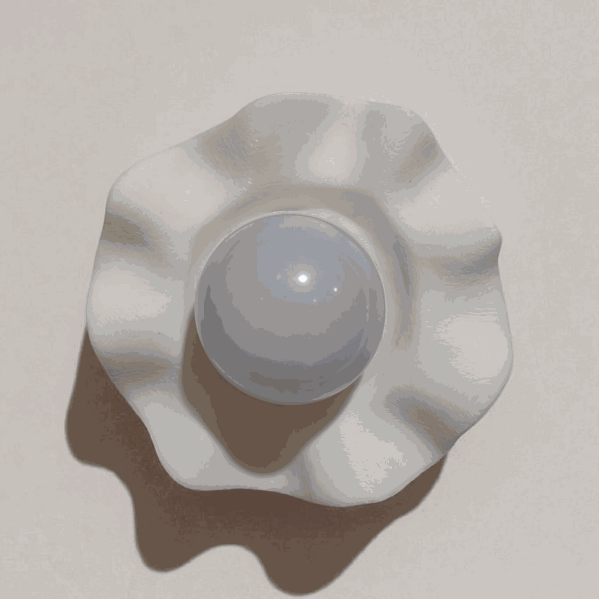 Wireless Wall Sconce – Modern ripples Light